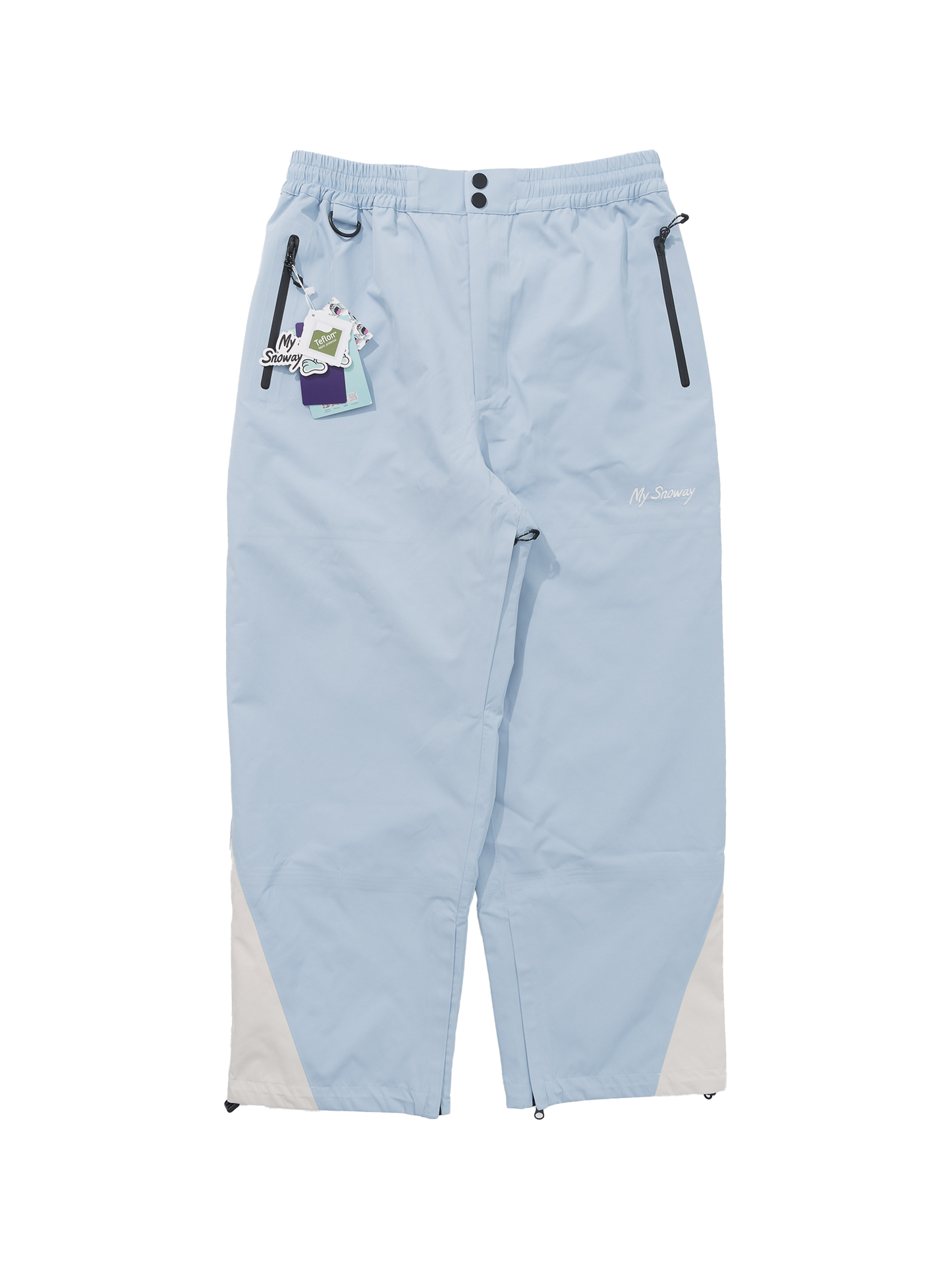 3L Frozen Blue Snow Pants