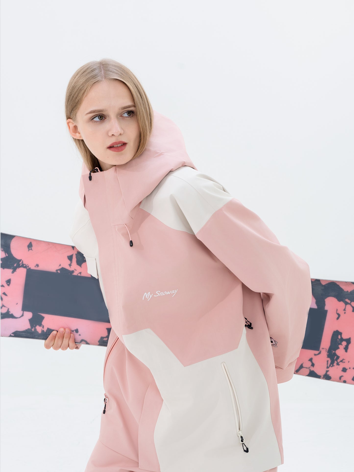 3L Icy Pink Snow Jacket