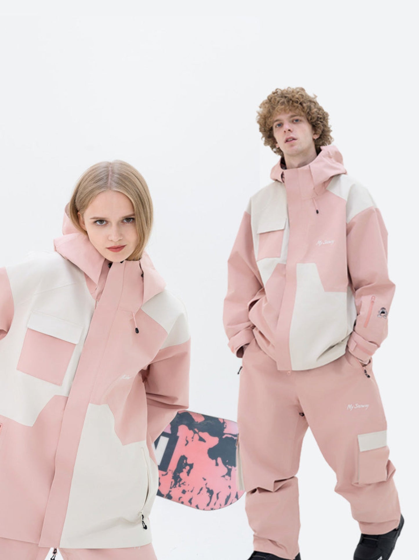 3L Icy Pink Snow Suit Set