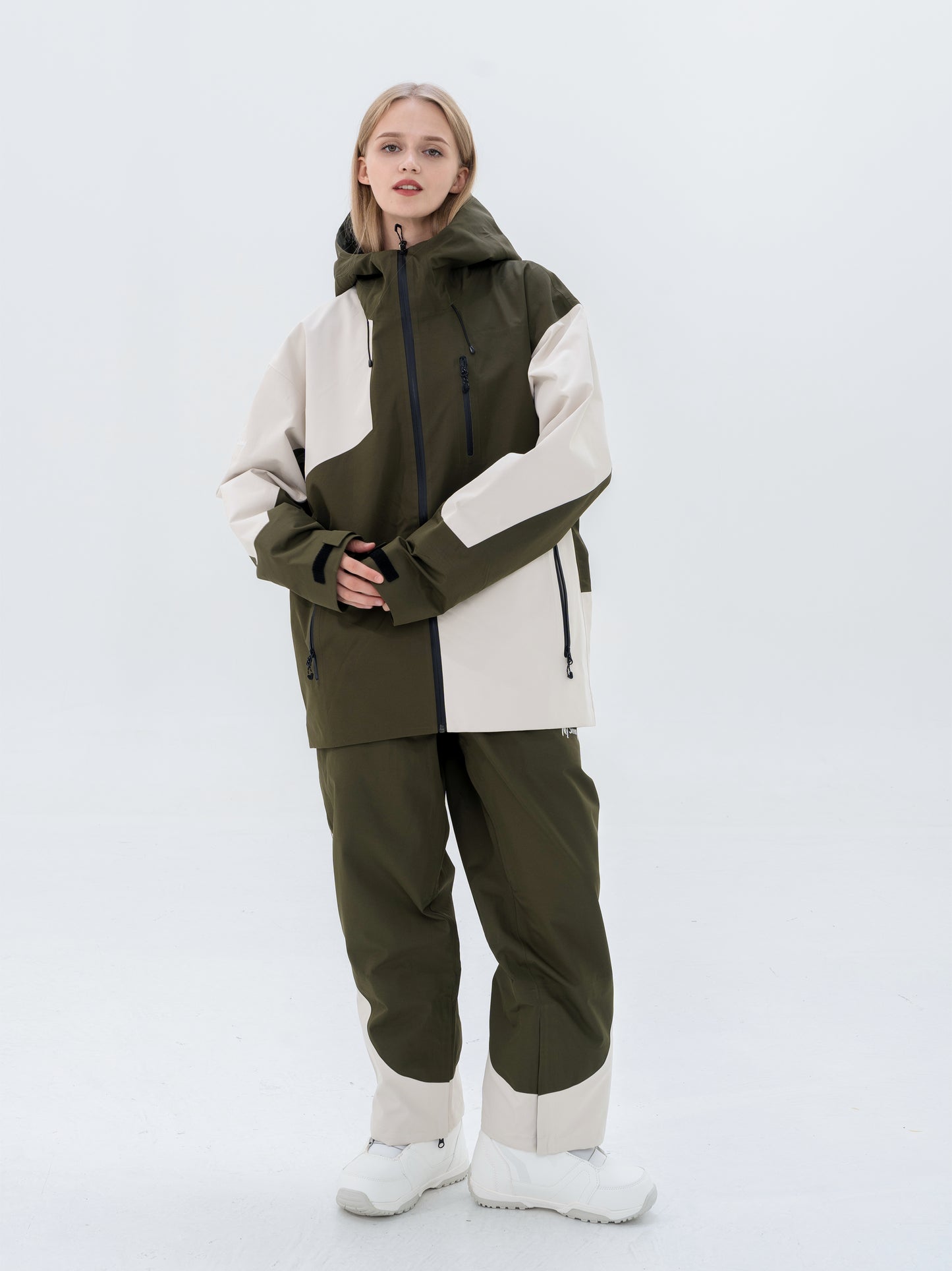 3L Mountain Green Snow Pants